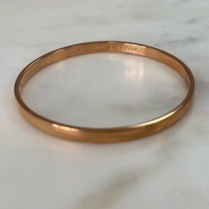 Kate Spade Rose Gold Bangle